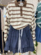 Frill Tiered Short Skirts